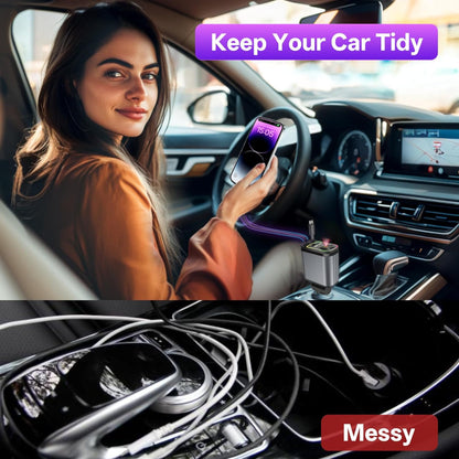 Ultimate 4-in-1 Retractable Car Charger™