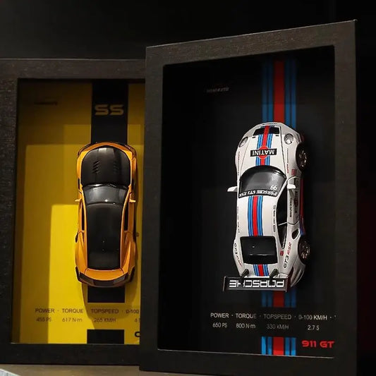 Sports Car Model 3D Photo Frame