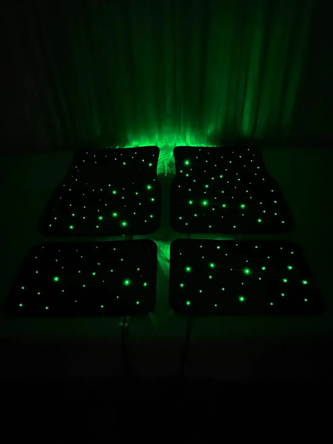 StarLight Fiber Optic Car Mats Vrooom