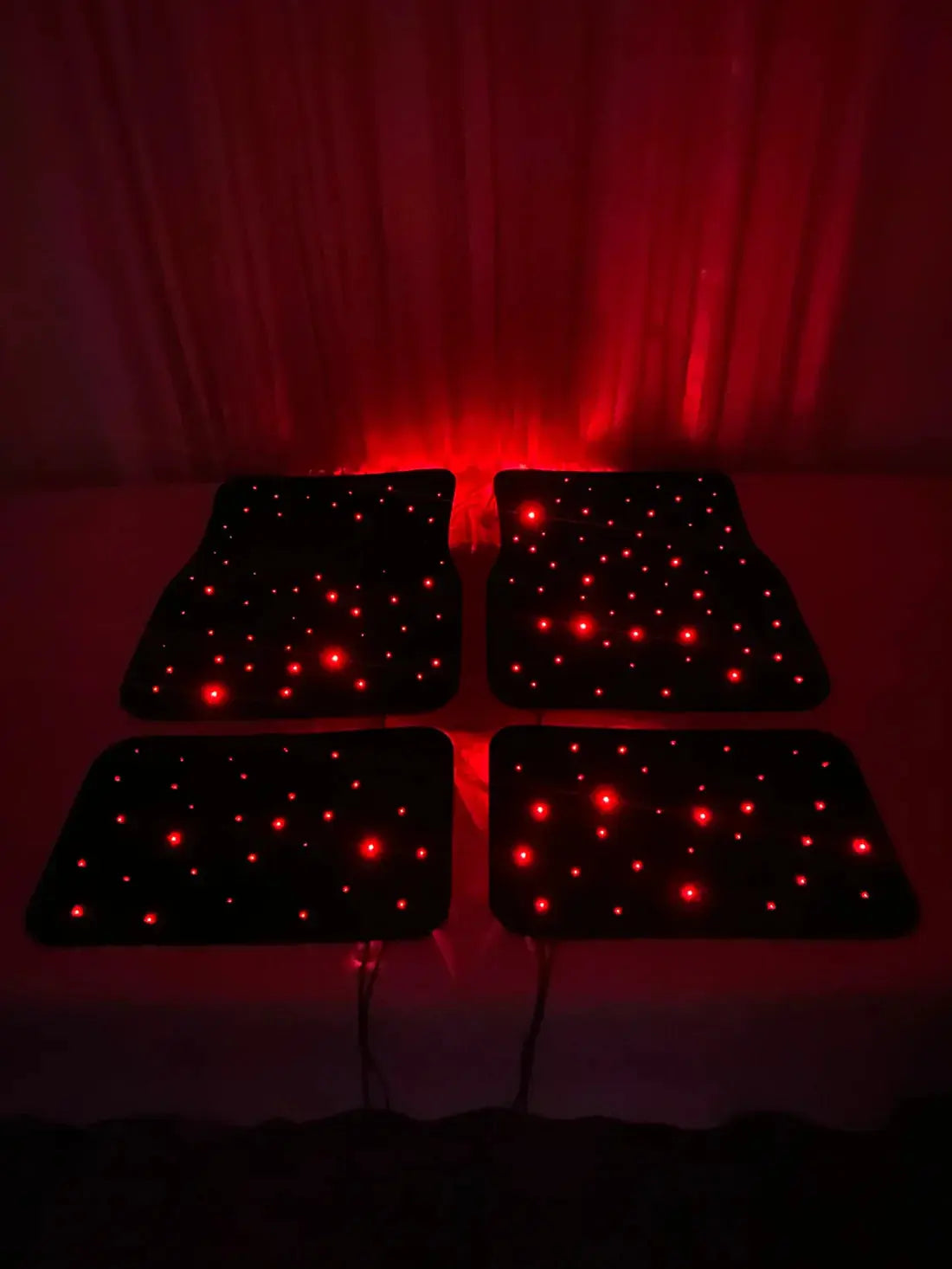 StarLight Fiber Optic Car Mats Vrooom
