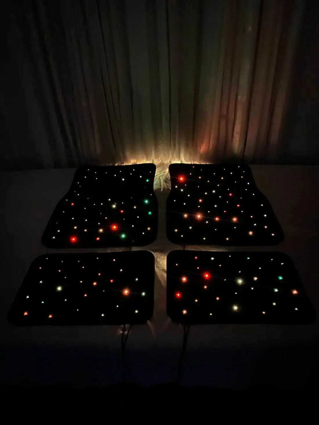StarLight Fiber Optic Car Mats Vrooom